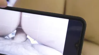 20 Year older TikTok Beauty Banged and Blows Penis on Camera Phone - 4K