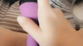 Fingers and using my Rabbit Til I Cum everywhere
