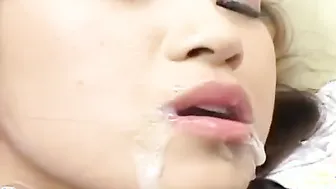 Marin Hoshino Banged and made to Drink Jizz