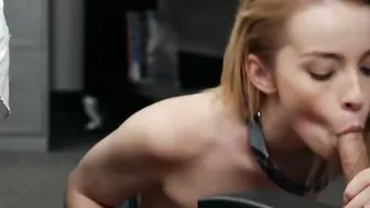 College girl Bimbo Gets Fucked Hard By Older Man In Classroom