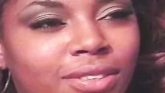 beauty african dark hair fuck by her man
