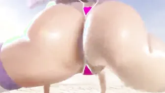 【MMD R-19 year old SEX DANCE】DESERT OF SATISFACTION YUMMY BOOTY BAE DANCE 甘いお尻 [MMD]