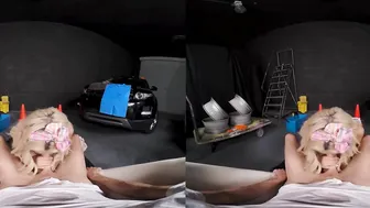 VR BANGERS Slutty Teenagers from Neighborhood Loves your Vehicle VR Porn