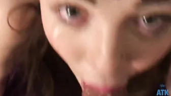 Slobbery Deep Throat Head  Hardcore Screwed Aliya Brynn ATK Girlfriends