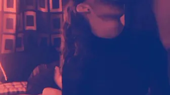 Crazy Talking Hotwife Shared with Husbands Friend while Telling him how Gorgeous his Penis Feels