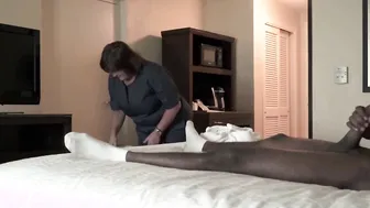 NICHE PARADE - Jacking my bbc into Motel Room and the Housekeeper Walked inside