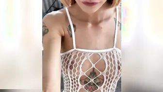 Nasty rimjob with inked unshaved 19 year old Adelle Unicorn