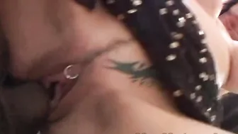 Slutty Dancer Milf w Gigantic Jugs Dig a Gigantic African Penis into