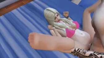 With his Gf on his Fiances Bed | Wicked Whims Sims four