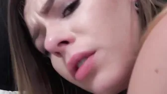 Slutty Sister Alex Blake Wakes Up Dude With A Bj  Riding