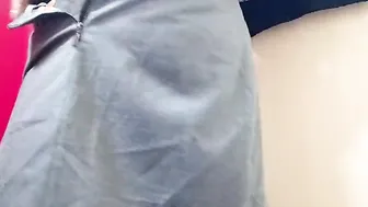 Gigantic Hot Belly and Luxurious Butt inside the Fitting Room