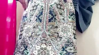 Gigantic Hot Belly and Luxurious Butt inside the Fitting Room