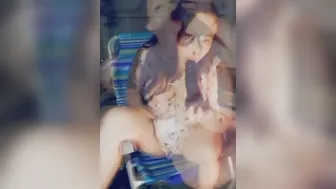 Sexsual Orgasms by the Fire Pit