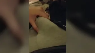 Showing Off my Huge White Dick