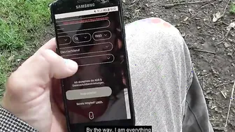 OUTDOOR-German DAD fucks COUGAR with GLASSES SEX-FREUNDSCHAFTEN