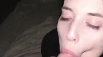 Deep-Throttle Queen - Redhead Teen Swallow's Monster Dick & Facial