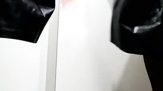 My Fat Booty into Tights is Back inside the Fitting