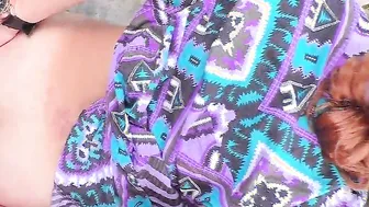 Cougar invited her son and did bj and anal sex