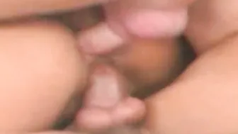 eastern 18 Year Old Lets two Men Cum Into Her