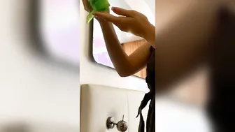 Russian young porn actress RitaFox has fun on camera