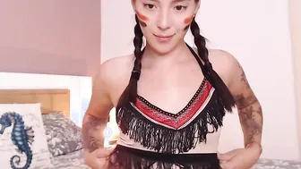 Great Hispanic with an pure face shows you her adorable