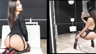 HERLIMIT - Slim Hoe Martina Smeraldi Wanted 2 Huge Cocks into her Holes - LETSDOEIT