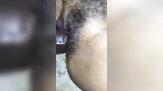 Giving her the first Gigantic Penis of her Life