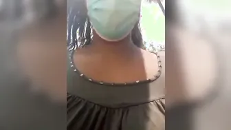 Wairimu-Esther outside tits flashing compilation