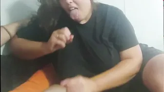 My Cuckold Hubby Cum Immediately when i Performance him how i Suck