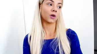 My thin blonde stepsis Elsa Jean stole my vehicle keys and she