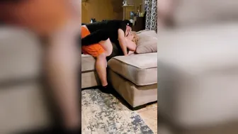 goddess Cheating Fiance Fucks Dog Walker while Hubby is at Work and she Tipped very well
