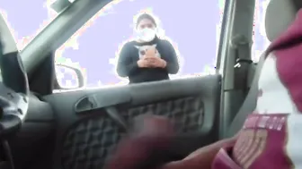 Wait porn video – Waiting on the street a dude inside a vehicle shows