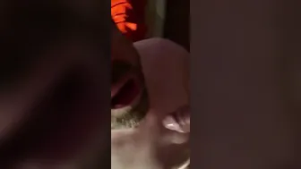 Ladyboy cum on my face