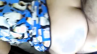 cougar stretched her legs for her son. anal and head