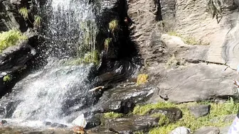 Amateur cougar Smoked Public inside a Hot Outfit near Waterfall