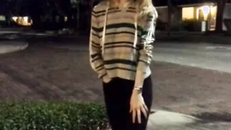 Classic Paulina: Cumming into Leggings