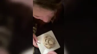 Submissive Sabrina can Barely Fit Bradley Long’s Monster Dick into Booty Surprises her with Dessert