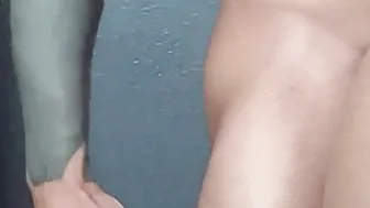 Thick Black mom Takes Workout Cock