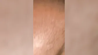Leaking Twat Takes Purple Strap