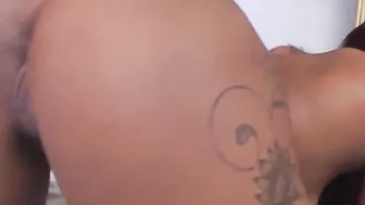 African pissed off gotten it firmly on Mikaelas mulatto butt and let