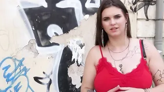 GERMAN SCOUT - CURVY HUGE NATURAL BOOBIES 19 YO TAYLEE WOOD SEDUCE TO