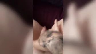 Woke up SO DRIPPING AND TURNED ON. using my Juices as Lube. Morning Play