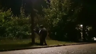 Outdoor Rough porn video – During the evening walk at the outdoors banged and sprayed