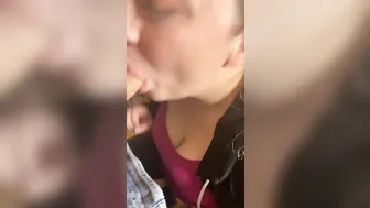Bimbo Ex-Wife Takes Long Load to the Face
