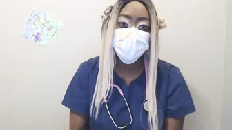 Pov english roleplay Big Boobed Blasian Nurse Suprises you