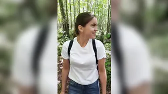 seduced a young cunt with mouth and gave cock inside her mouth