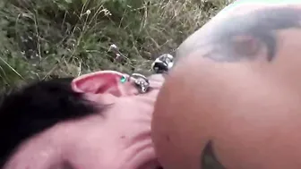 AMATEUREURO - Slutty German Older Wild Anal Sex Public