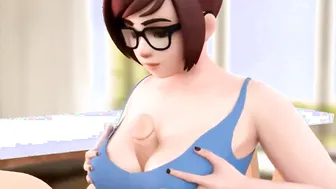 Overwatch Mei Titjob
