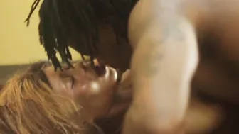 Hardcore boned on rubs table
