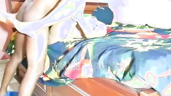 Gigantic Natural Boobs Stepmom Fuking inside Hotel Room - Fun with my Bf 01
